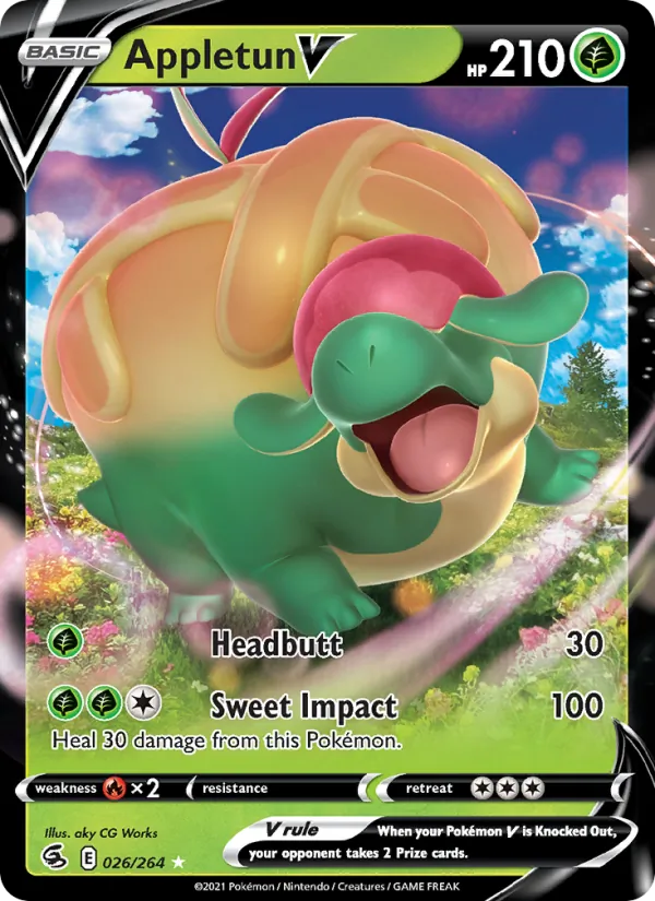 Appletun V full card art