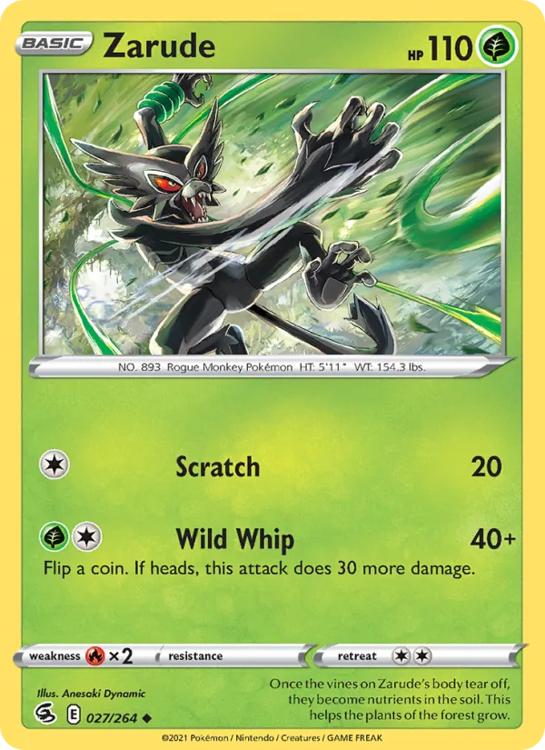 Zarude full card art