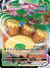 Rillaboom VMAX · Fusion Strike Pokémon card