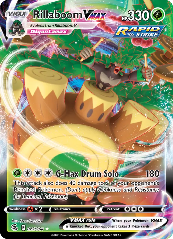 Rillaboom VMAX full card art