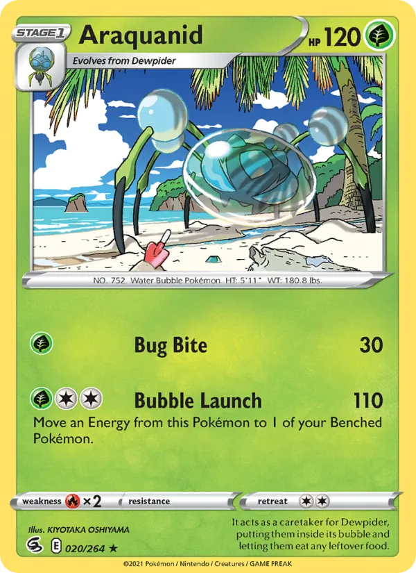 Araquanid full card art