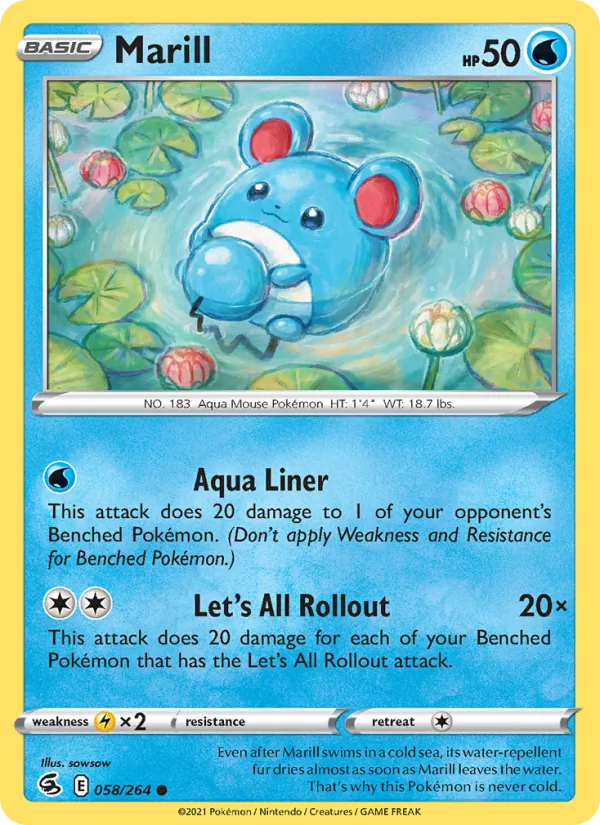 Marill full card art