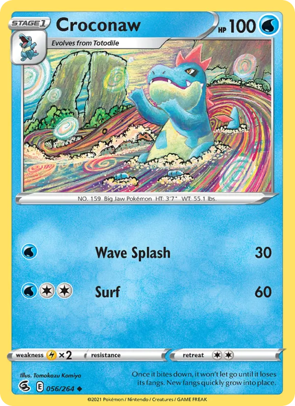 Croconaw full card art