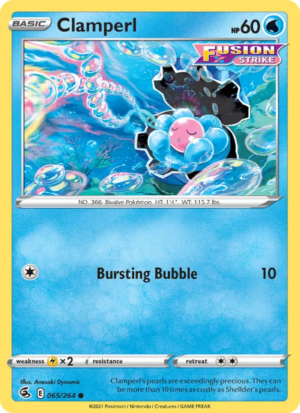Clamperl full card art