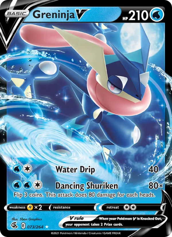 Greninja V full card art