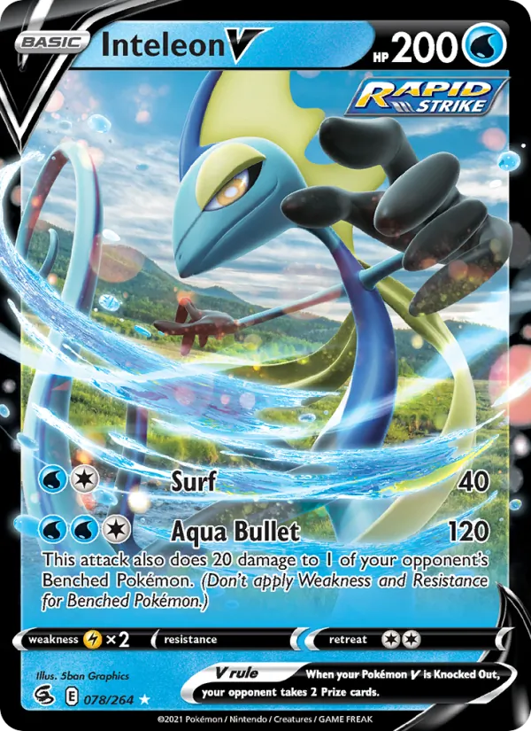 Inteleon V full card art