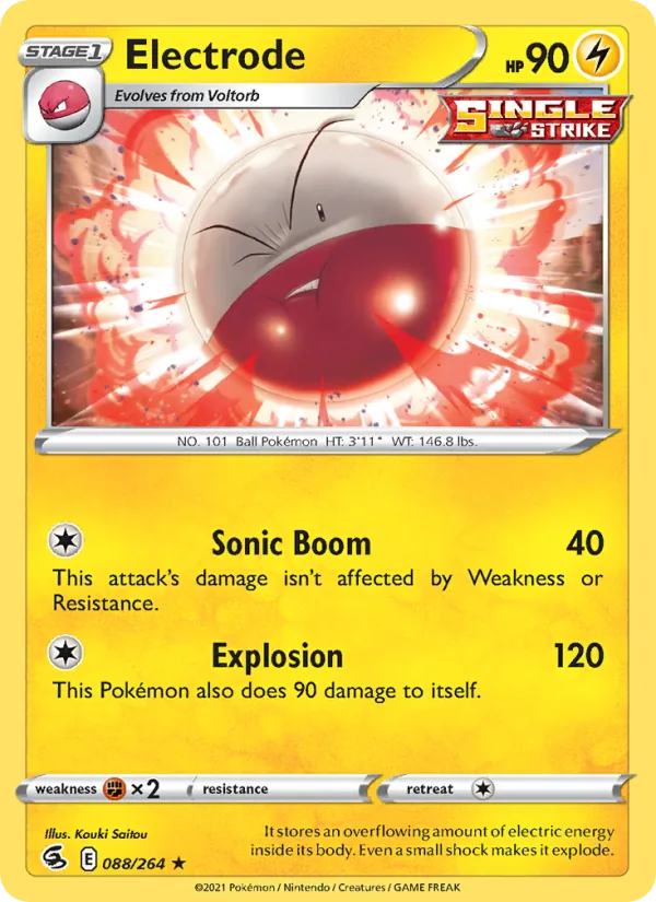 Electrode full card art