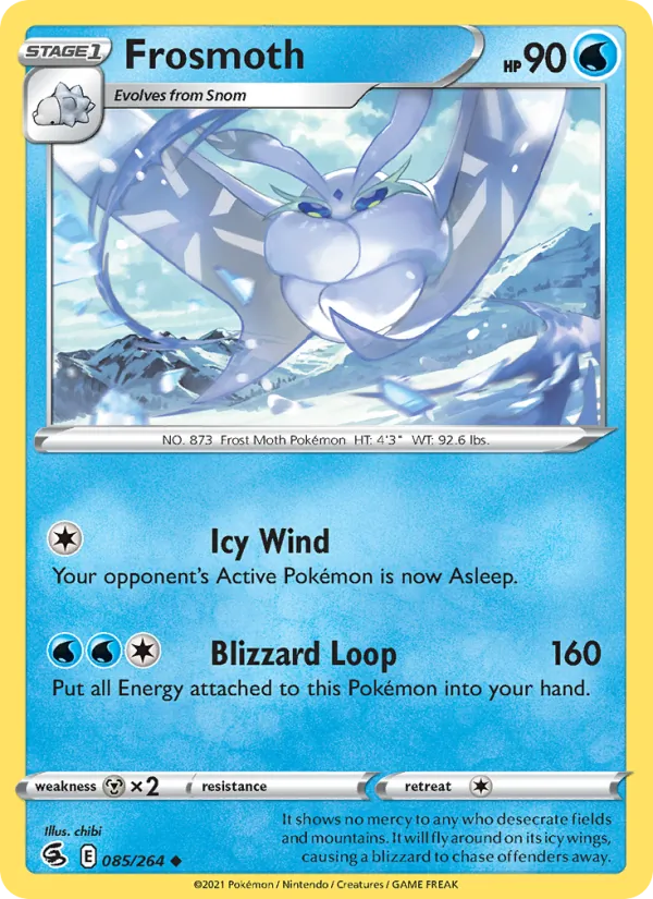 Frosmoth full card art