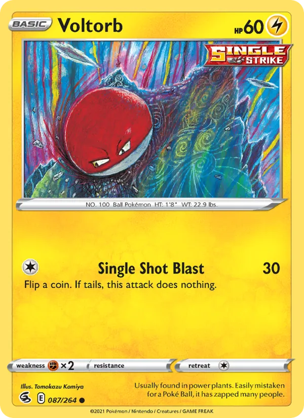 Voltorb full card art