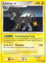Luxray · POP Series 8 Pokémon card