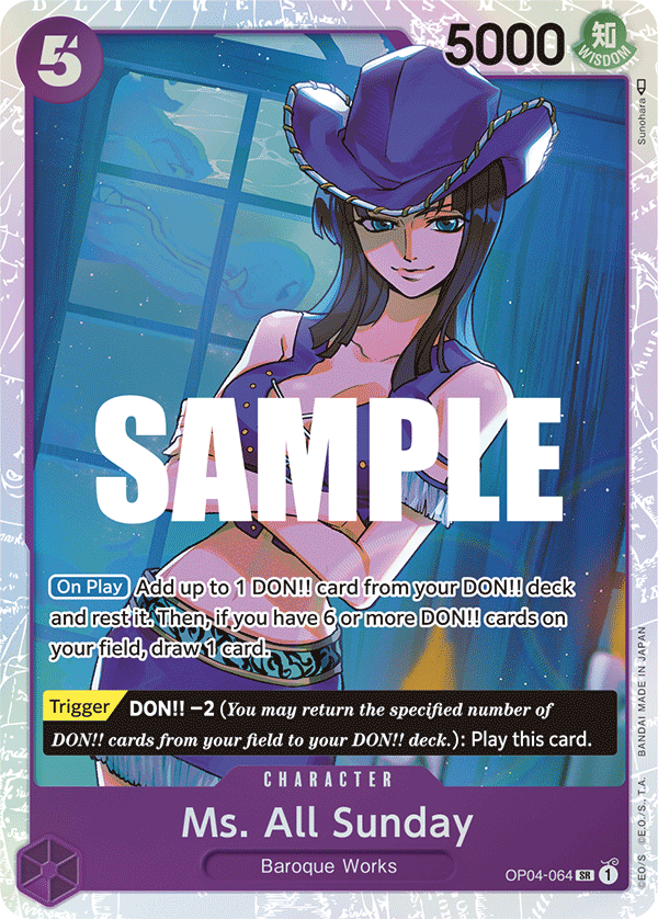 Ms. All Sunday full card art