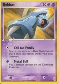 Beldum #1 · EX trainer Kit 2 (Plusle) Pokémon card