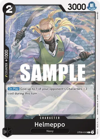 Helmeppo #ST06-010 · ST-06: Starter Deck 6 Absolute Justice One Piece card