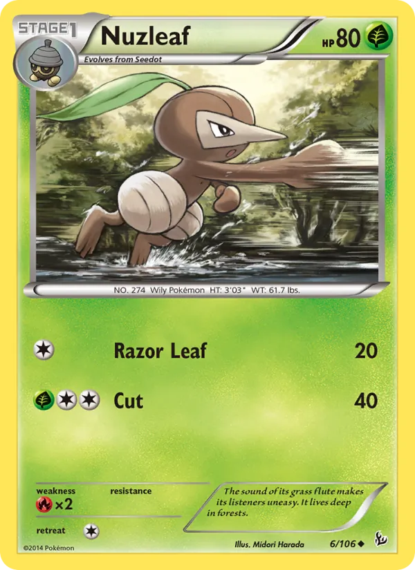 Nuzleaf full card art