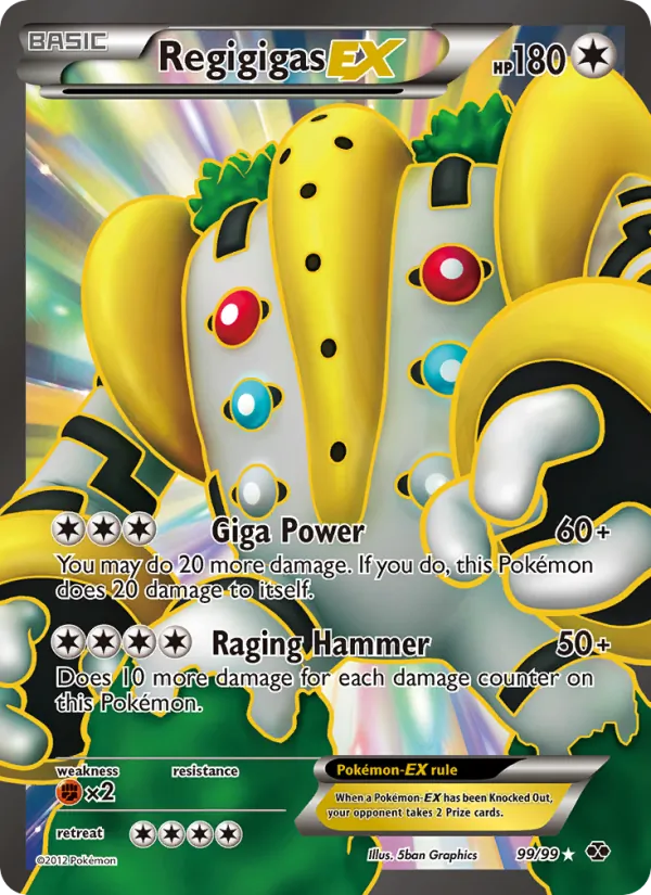 Regigigas-EX full card art