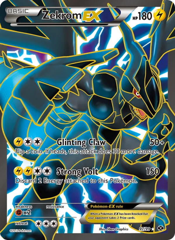 Zekrom-EX full card art