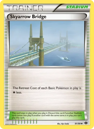 Skyarrow Bridge #91 · Next Destinies Pokémon card