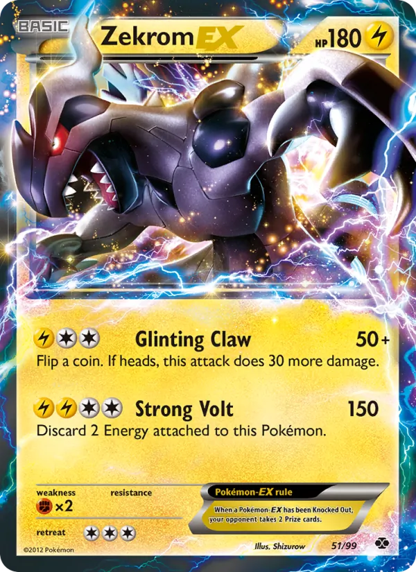 Zekrom-EX full card art