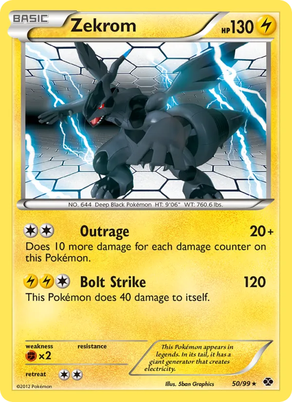 Zekrom full card art