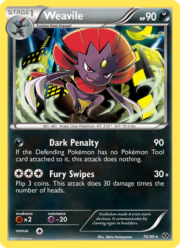 Weavile full card art