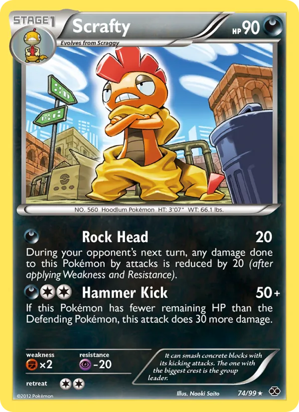 Scrafty full card art