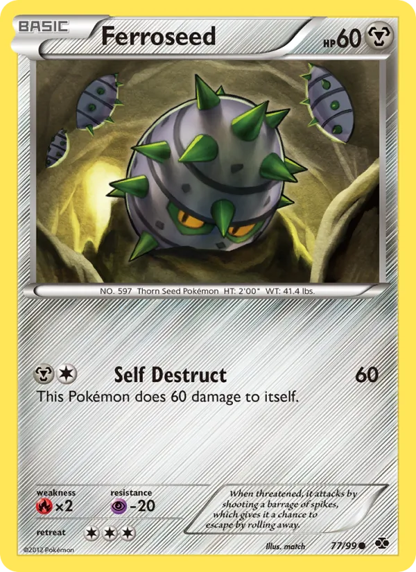 Ferroseed full card art