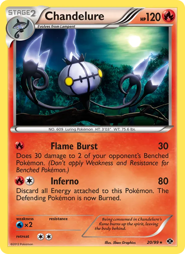 Chandelure full card art