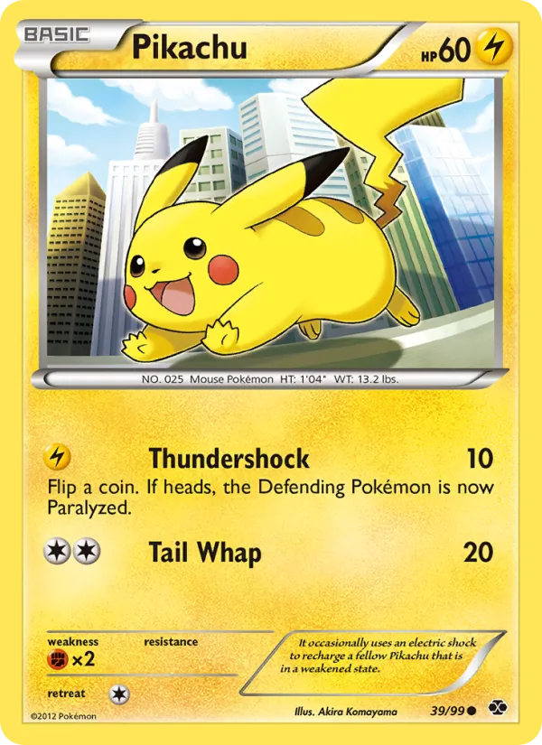 Pikachu full card art