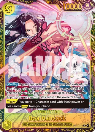 Boa Hancock (CS 26-27 Regionals Season 1) #OP14-112-cs-26-27-regionals-season-1 · One Piece Promotion Cards One Piece card
