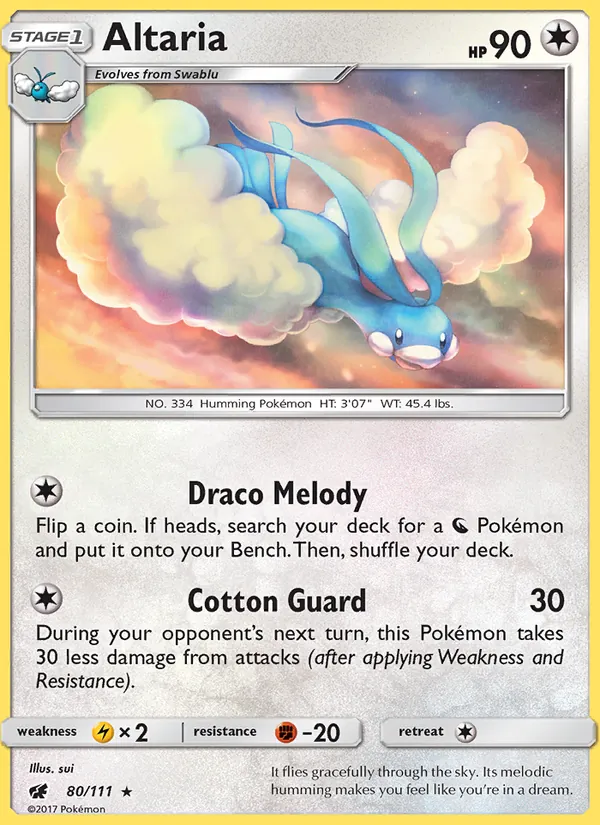 Altaria full card art