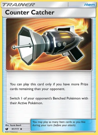 Counter Catcher #91 · Crimson Invasion Pokémon card
