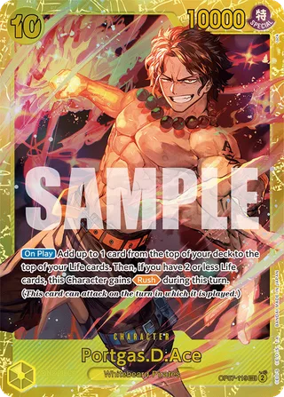 Portgas.D.Ace #OP07-119 · 500 Years in the Future One Piece card