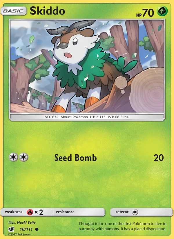Skiddo full card art
