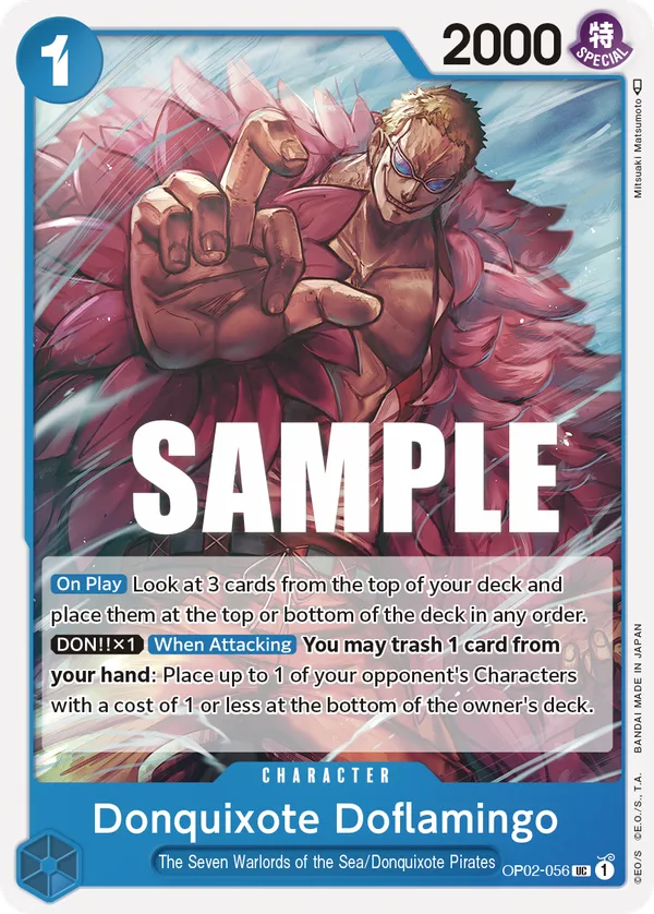 Donquixote Doflamingo full card art