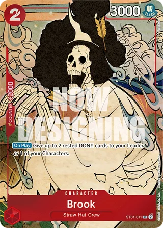 Brook (Premium Card Collection -ONE PIECE FILM RED Edition-) #ST01-011-premium-card-collection-one-piece-film-red-edition · One Piece Promotion Cards One Piece card