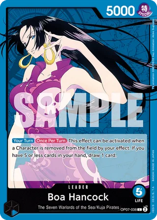Boa Hancock #OP07-038 · 500 Years in the Future One Piece card