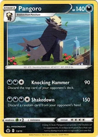 Pangoro #13 · McDonald's Collection 2022 Pokémon card