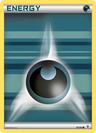 Darkness Energy #81 · Generations Pokémon card