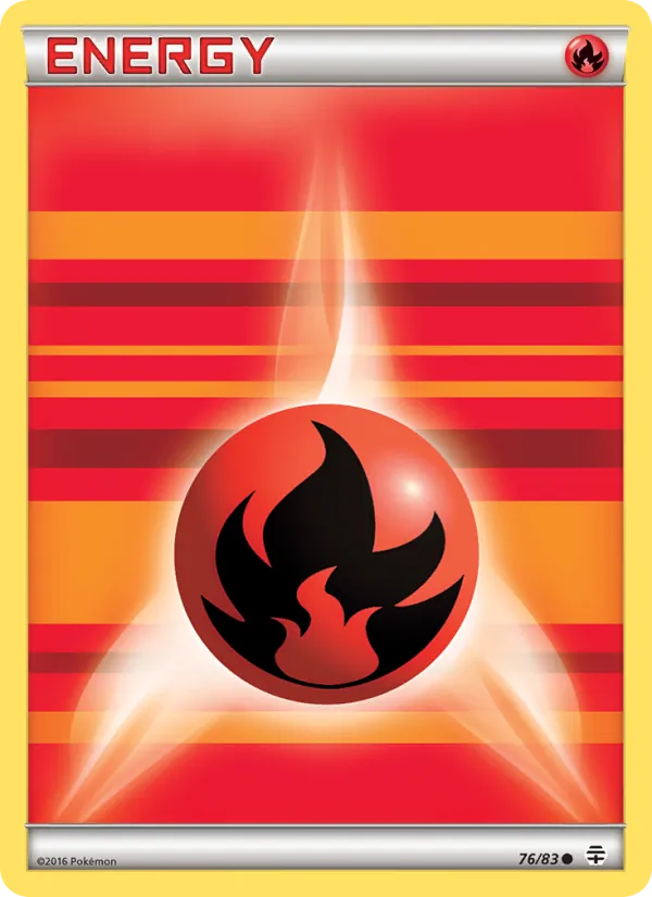 Fire Energy full card art
