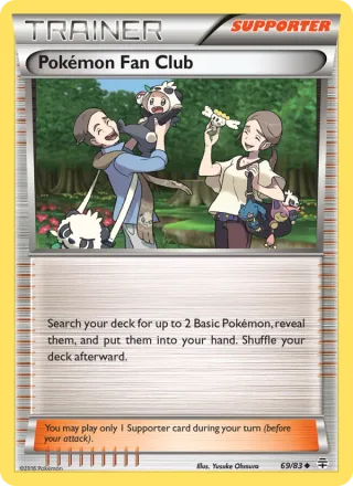 Pokémon Fan Club #69 · Generations Pokémon card