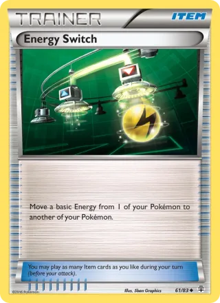 Energy Switch #61 · Generations Pokémon card