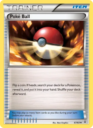 Poké Ball #67 · Generations Pokémon card