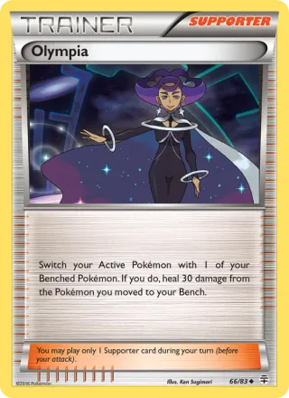 Olympia #66 · Generations Pokémon card
