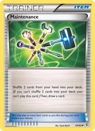 Maintenance #64 · Generations Pokémon card