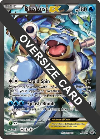 Blastoise EX - XY122 #XY122 · Jumbo cards Pokémon card