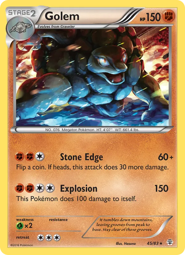 Golem full card art