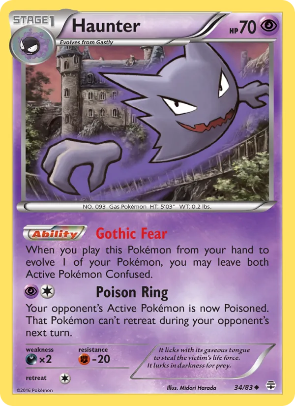 Haunter full card art