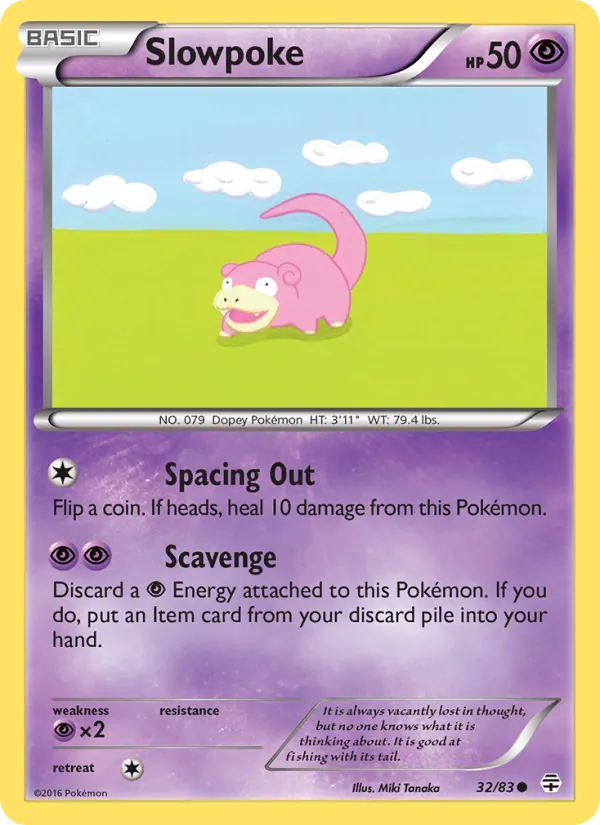 Slowpoke full card art