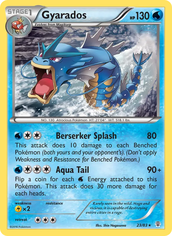 Gyarados full card art