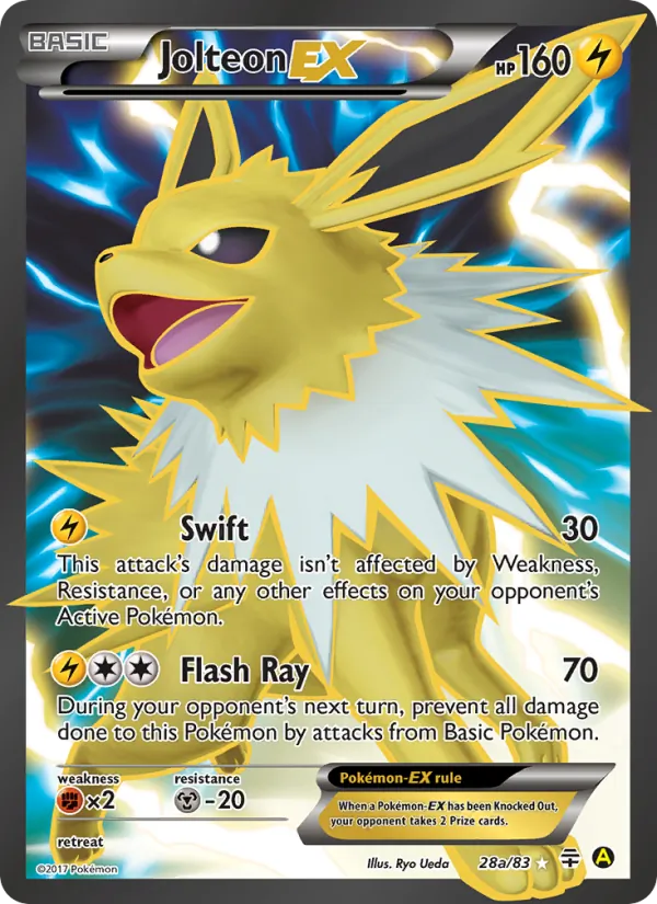 Jolteon EX full card art